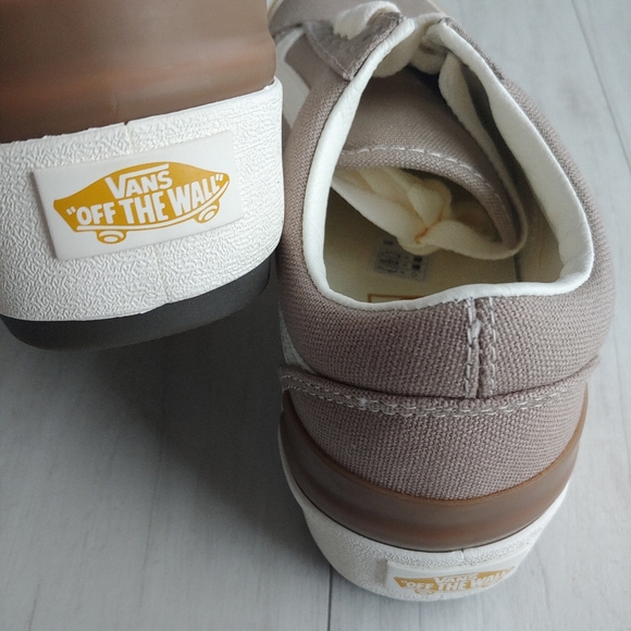 VANS NEW Old Skool Stacked Platform Shoes Cobblestone - Picture 8 of 13